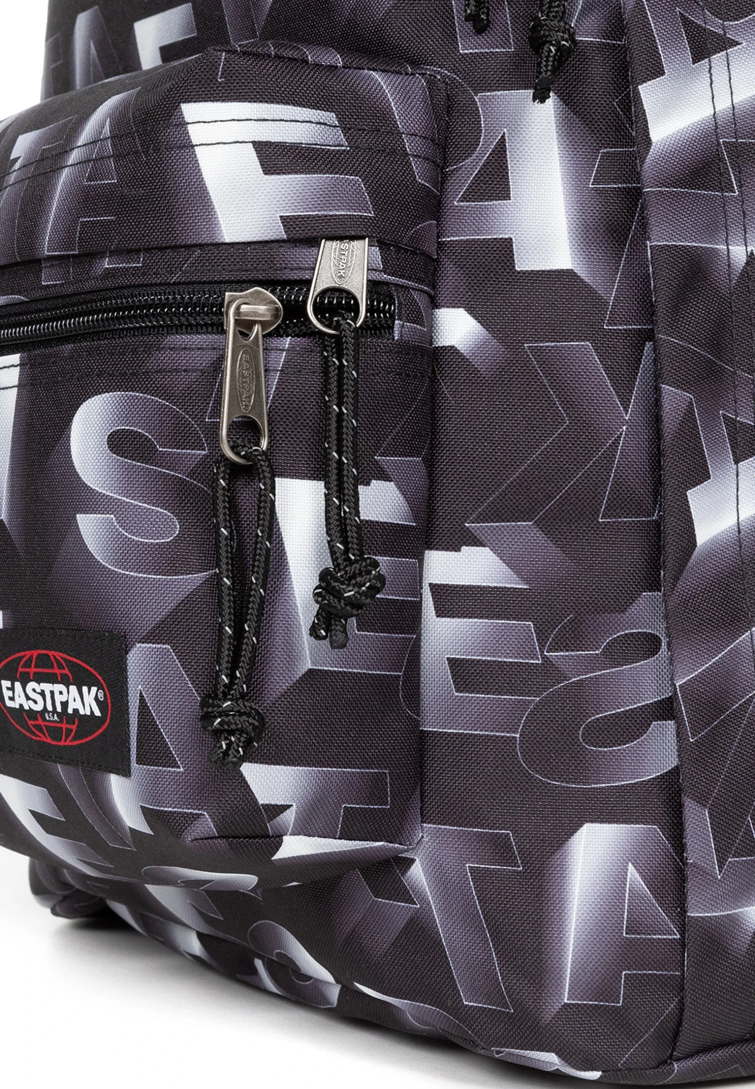 Eastpak Office Zippl R - Rugzak - Blocktype Black 5 Eastpak Office Zippl R - Rugzak - Blocktype Black - Afbeelding 3