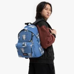 Eastpak Padded Pak'r Rugzak Tags Blue -Eastpak ek000620 2e8 alt004 uc250811 mhigh