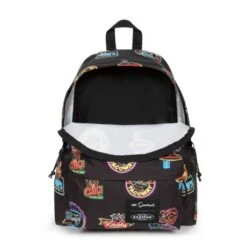 Eastpak Padded Pak'r Rugzak Simpsons Neon Print -Eastpak ek000620 8d3 alt002 uc229902 mhigh