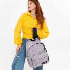 Eastpak Padded Pak'r Rugzak Ditsy Turquoise -Eastpak ek000620 u52 alt001 uc220625 mlow