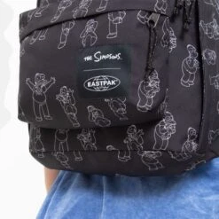 Eastpak Out Of Office Rugzak The Simpsons Black -Eastpak ek000767 7a1 alt014 uc235337 mhigh