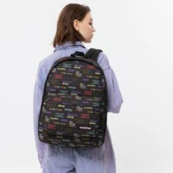Eastpak Out Of Office Rugzak Nostalgia Black -Eastpak ek000767 9a6 alt001 uc216888 mhigh