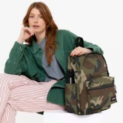 Eastpak Office Zippl'r Rugzak Camo -Eastpak ek0a5bbj 181 alt001 uc220435 mlow
