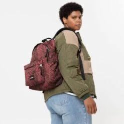 Eastpak Padded Pak'r Rugzak Accentimal Peach -Eastpak pakr peach